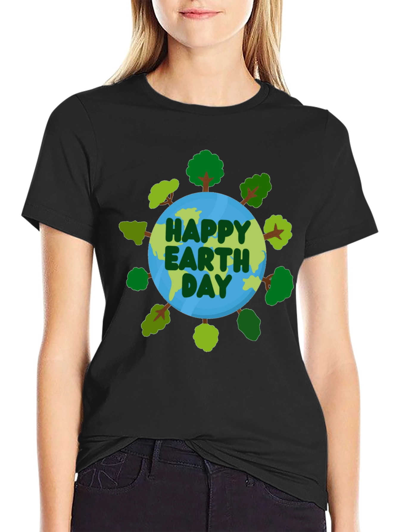 Happy Earth Day T-Shirt - Environmental Awareness Tee