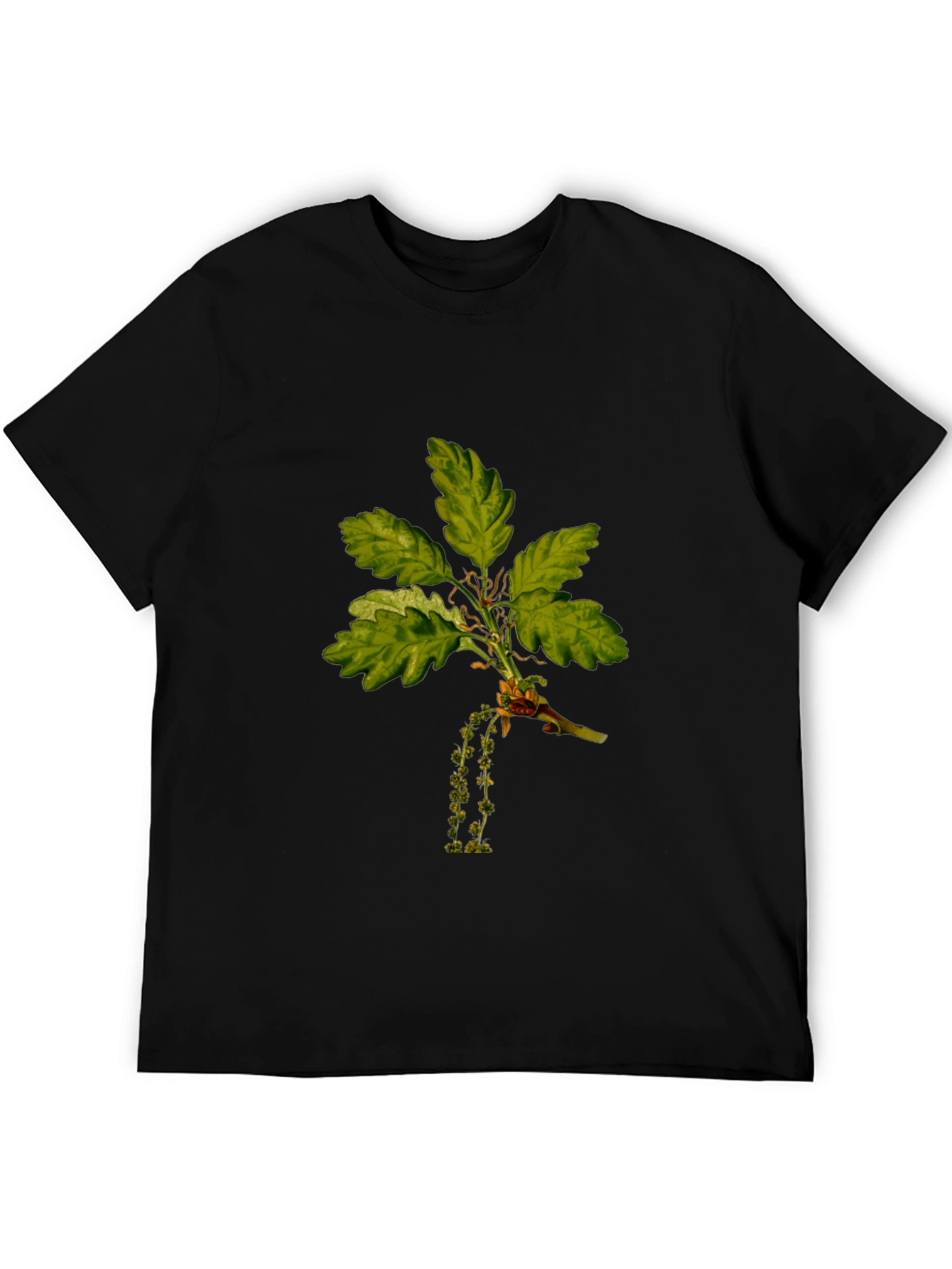 Nature Inspired Black T-Shirt