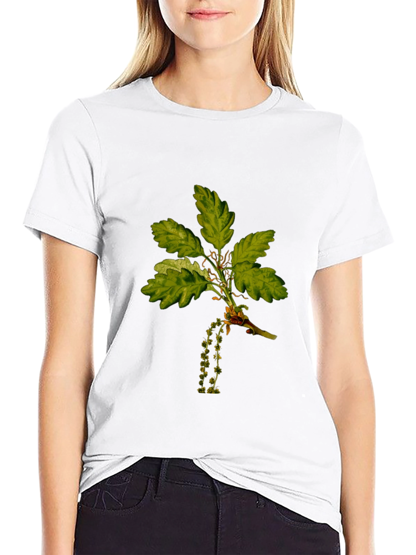 Nature Inspired Black T-Shirt