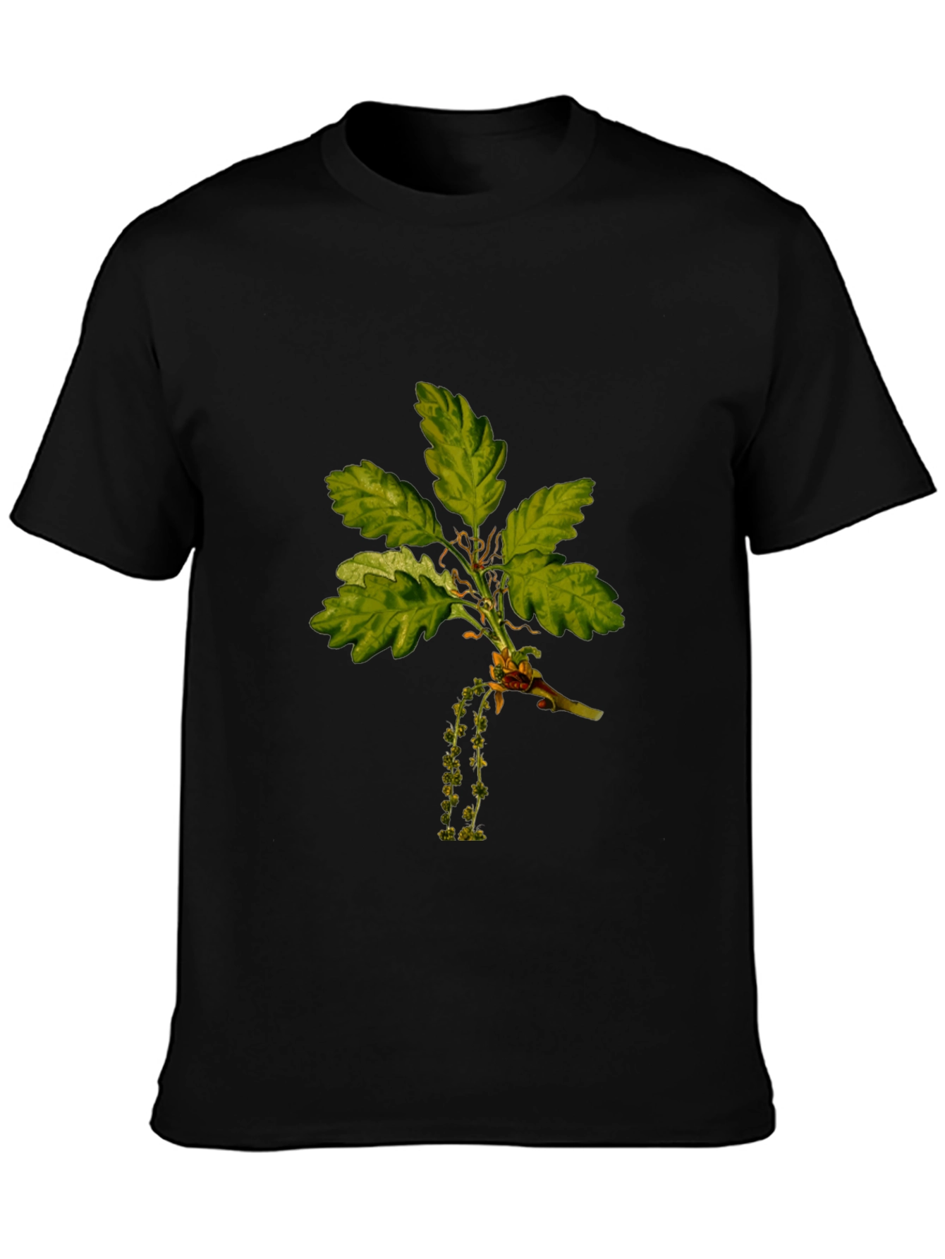 Nature Inspired Black T-Shirt