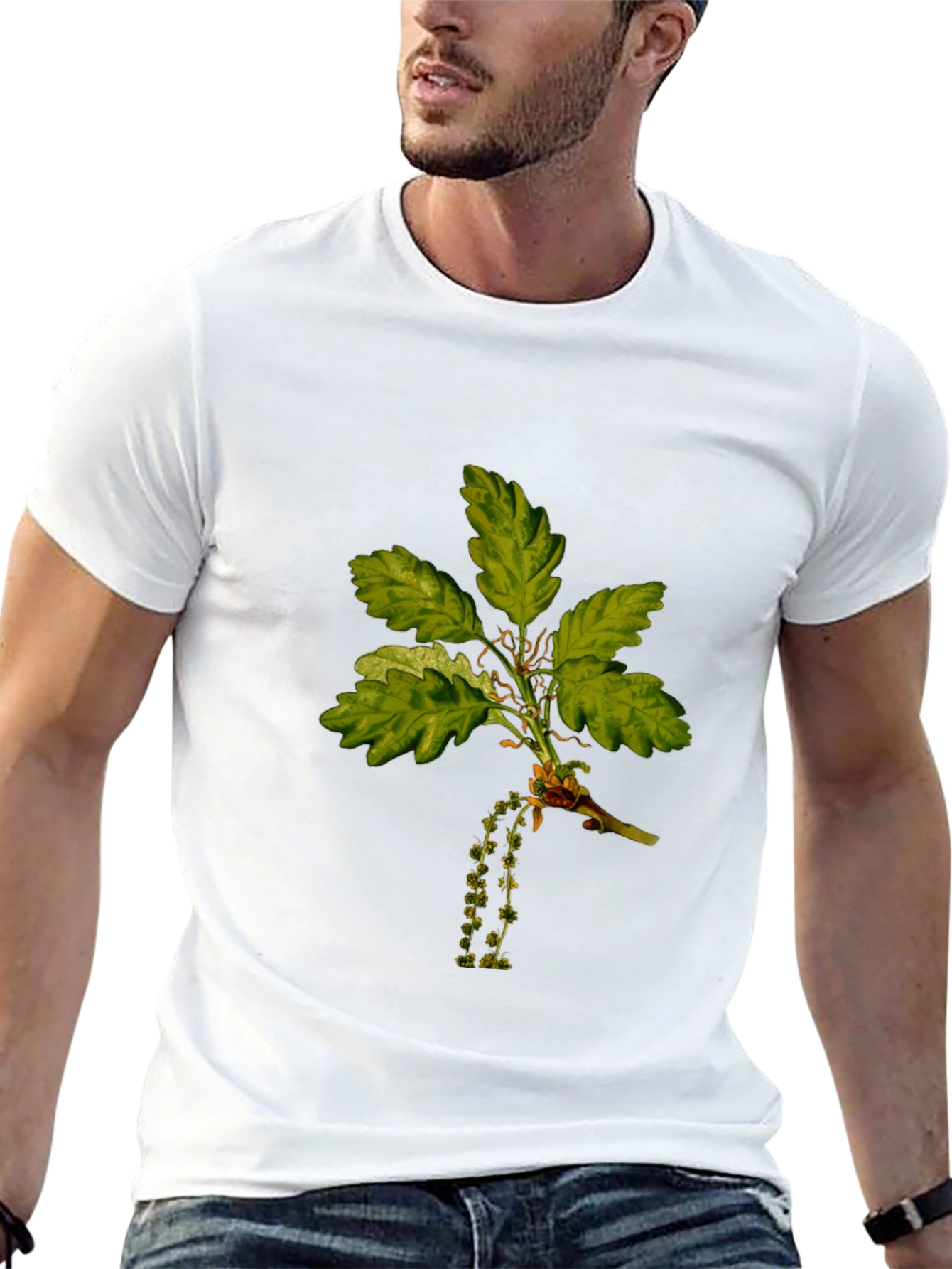 Nature Inspired Black T-Shirt
