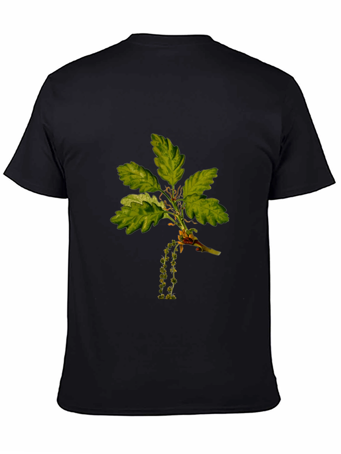 Nature Inspired Black T-Shirt
