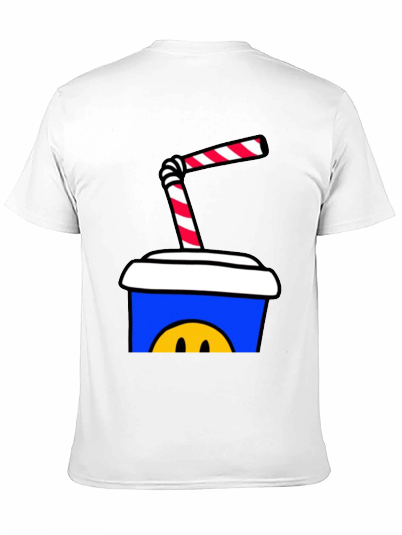Cartoon Soda Cup T-Shirt - Fun Graphic Tee
