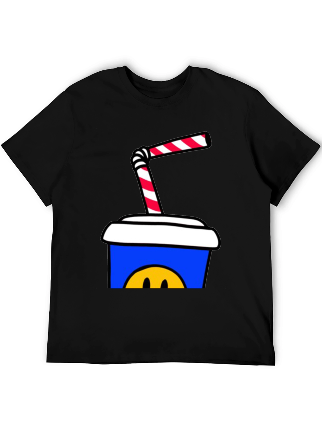 Cartoon Soda Cup T-Shirt - Fun Graphic Tee