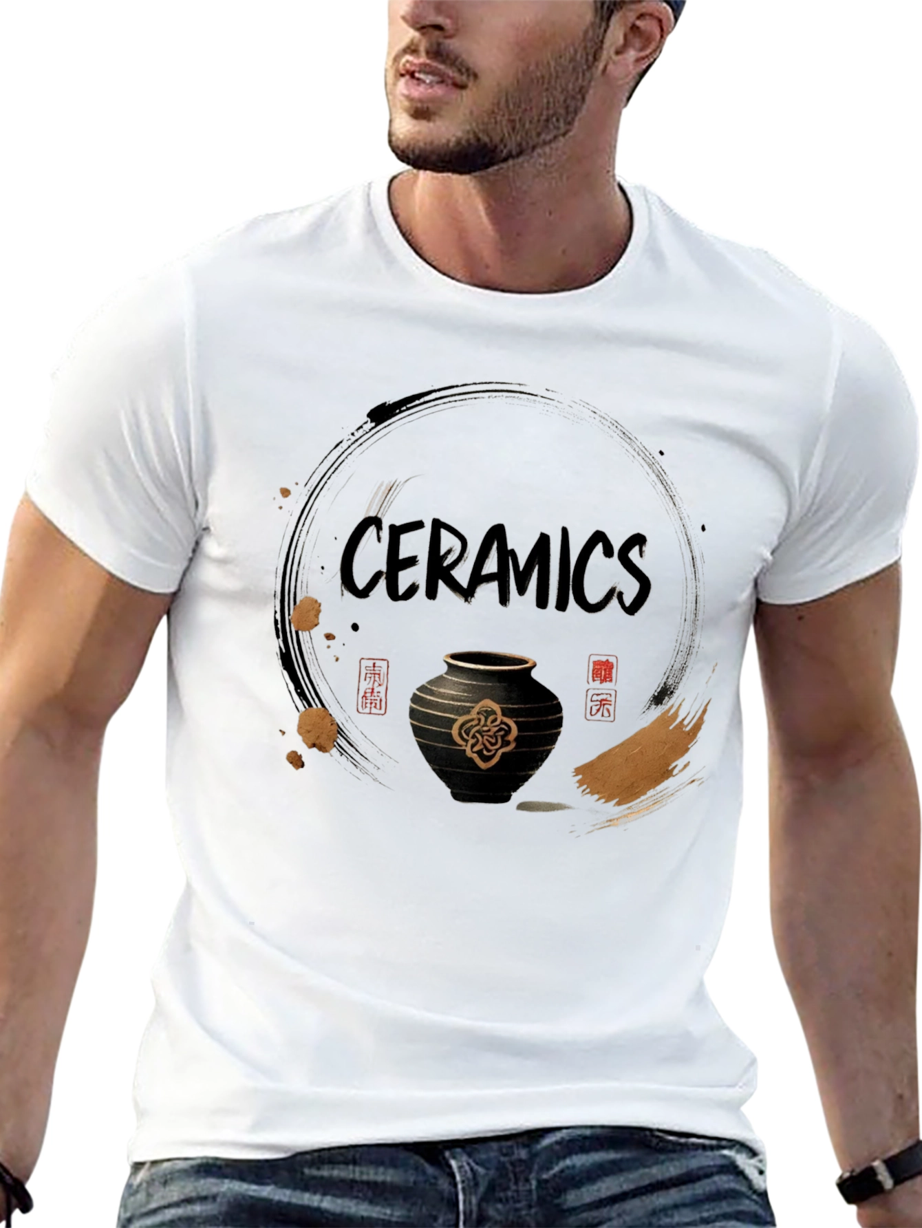 Ceramics Art T-Shirt: Unique Pottery Design