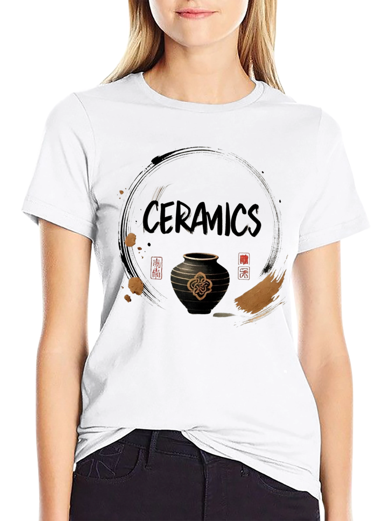 Ceramics Art T-Shirt: Unique Pottery Design