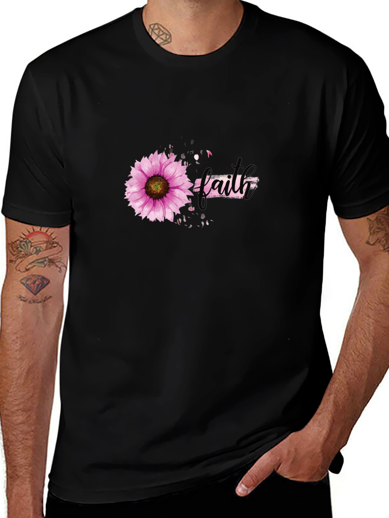 Faith Sunflower Graphic T-Shirt - Unisex
