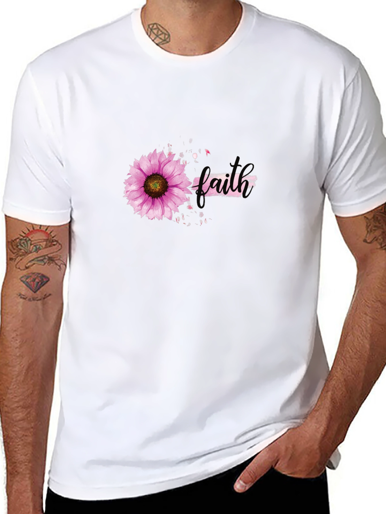 Faith Sunflower Graphic T-Shirt - Unisex