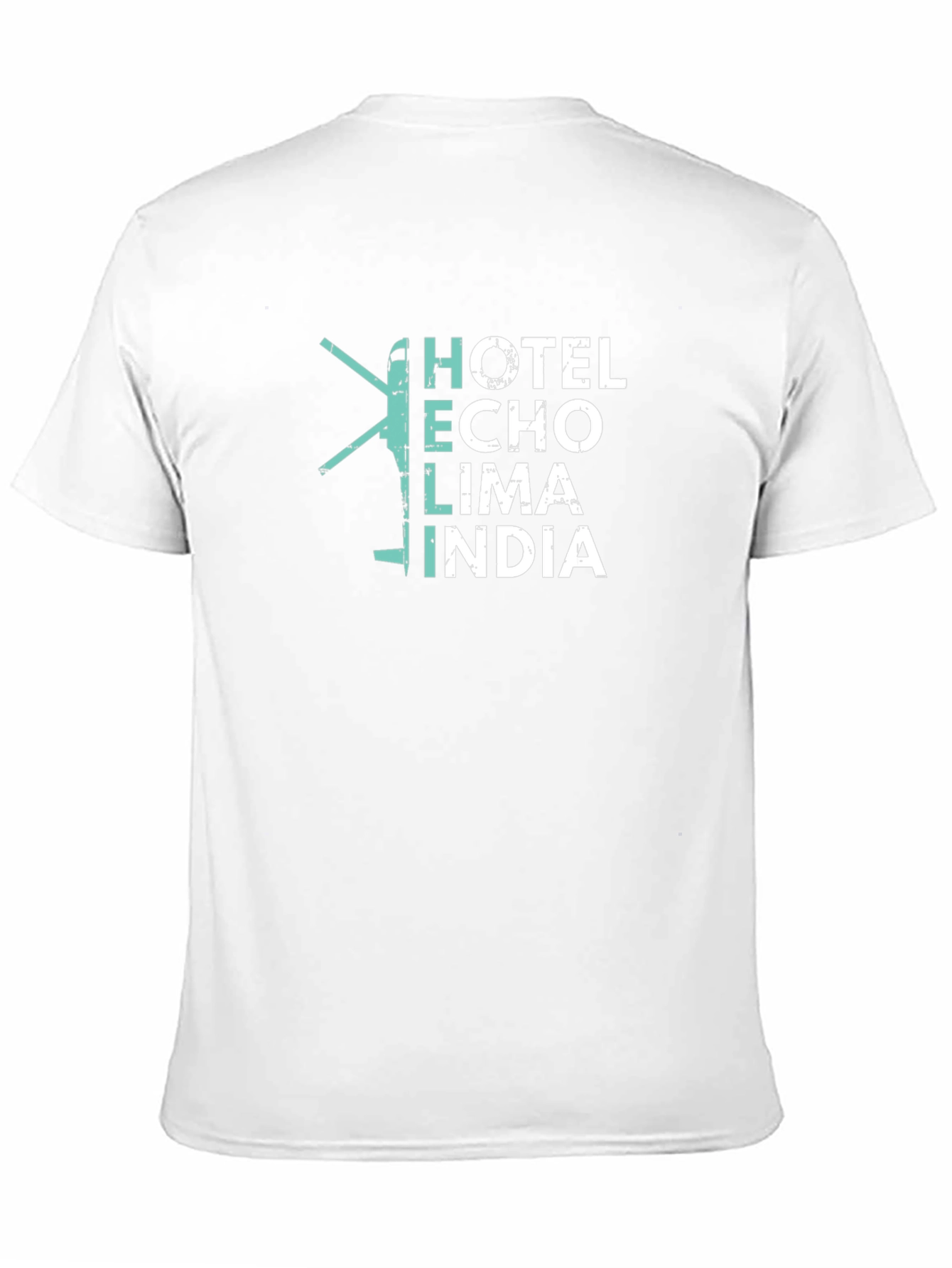Helicopter Hotel Echo Lima India T-Shirt