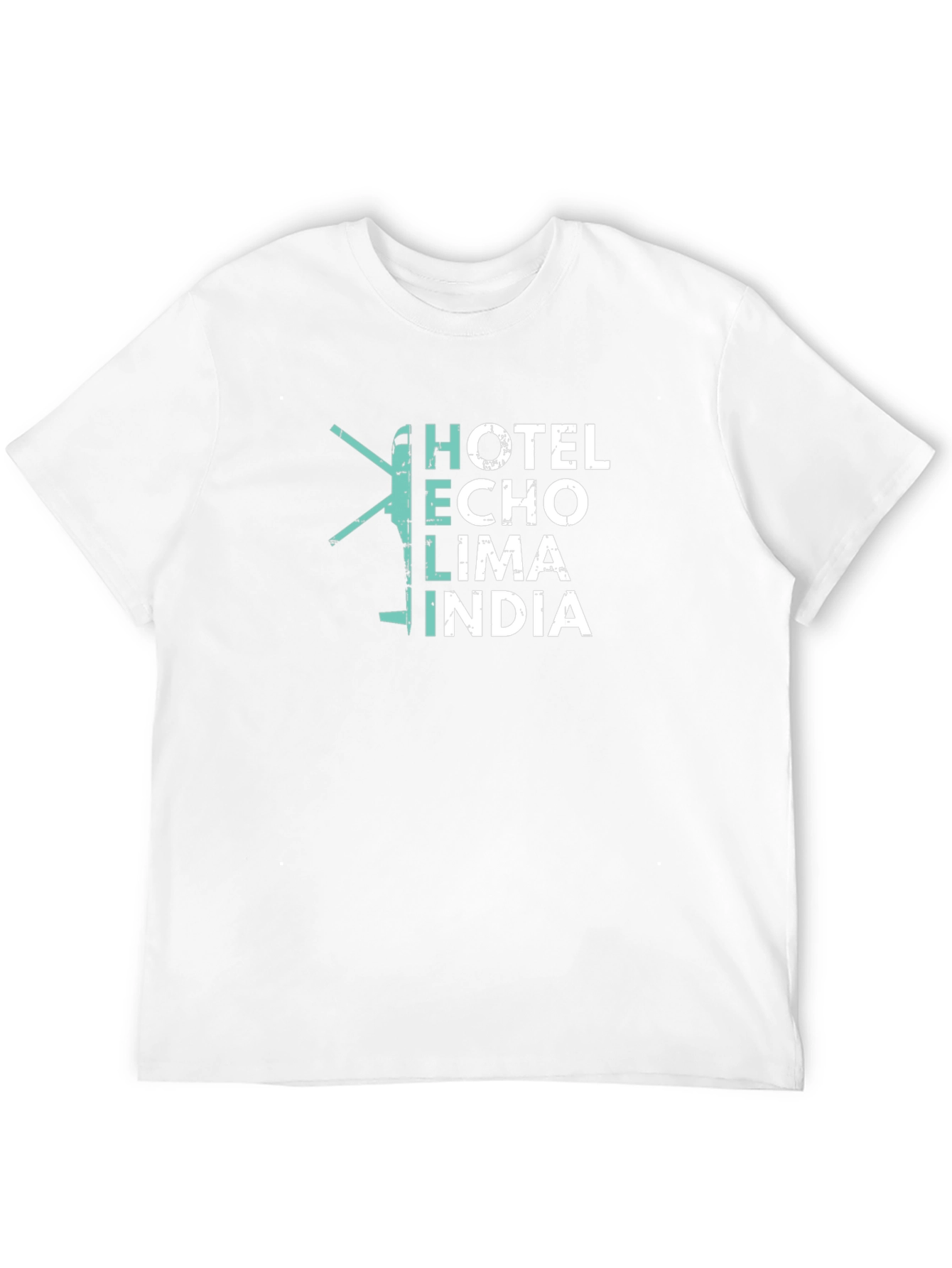 Helicopter Hotel Echo Lima India T-Shirt