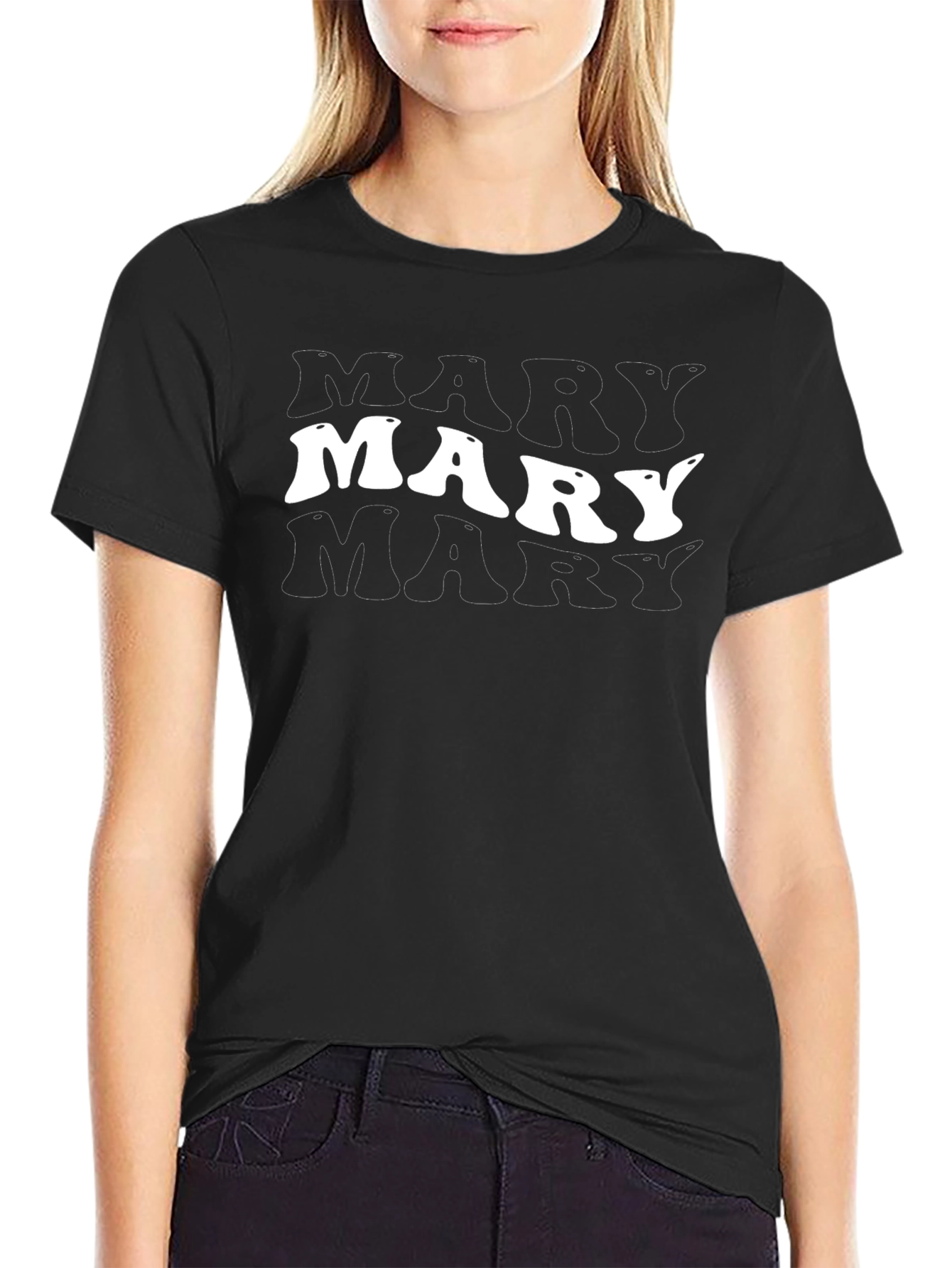 Retro Mary Graphic T-Shirt