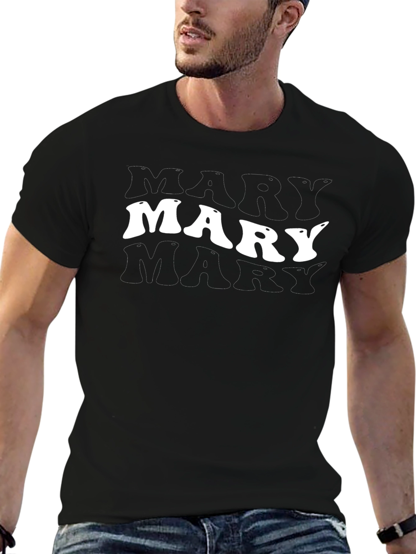 Retro Mary Graphic T-Shirt