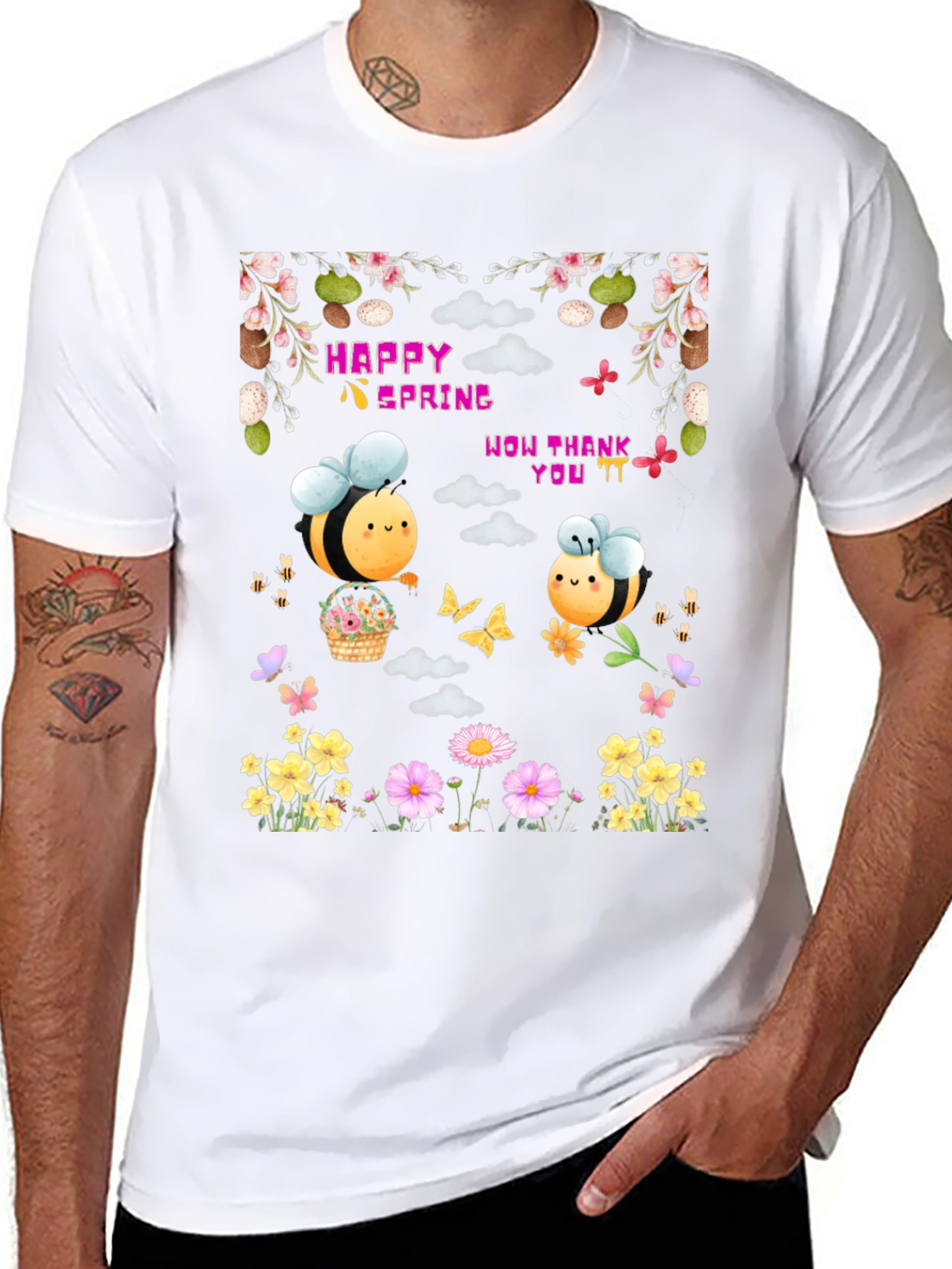 Happy Spring Bee Graphic Tee