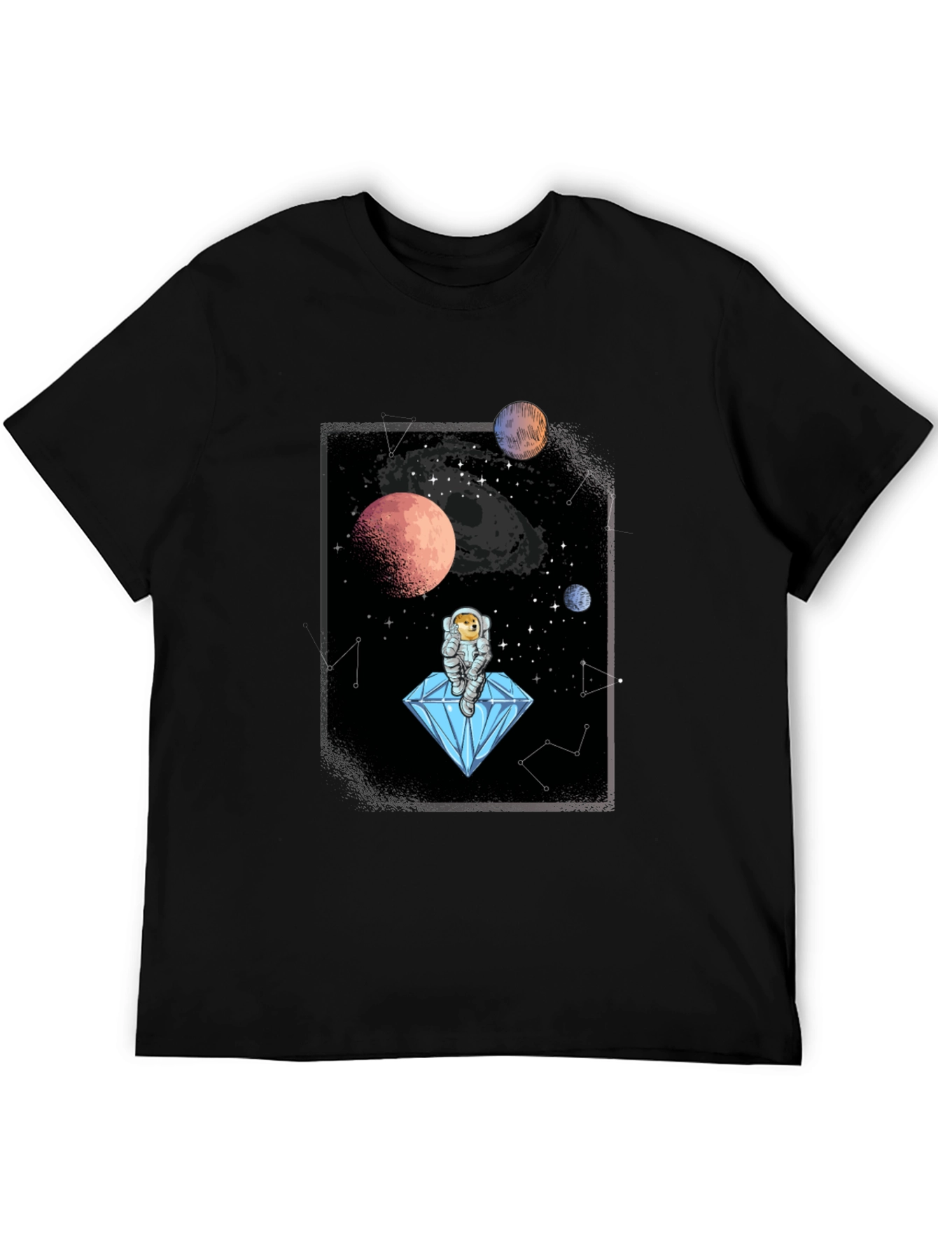 Space Doge Diamond T-Shirt
