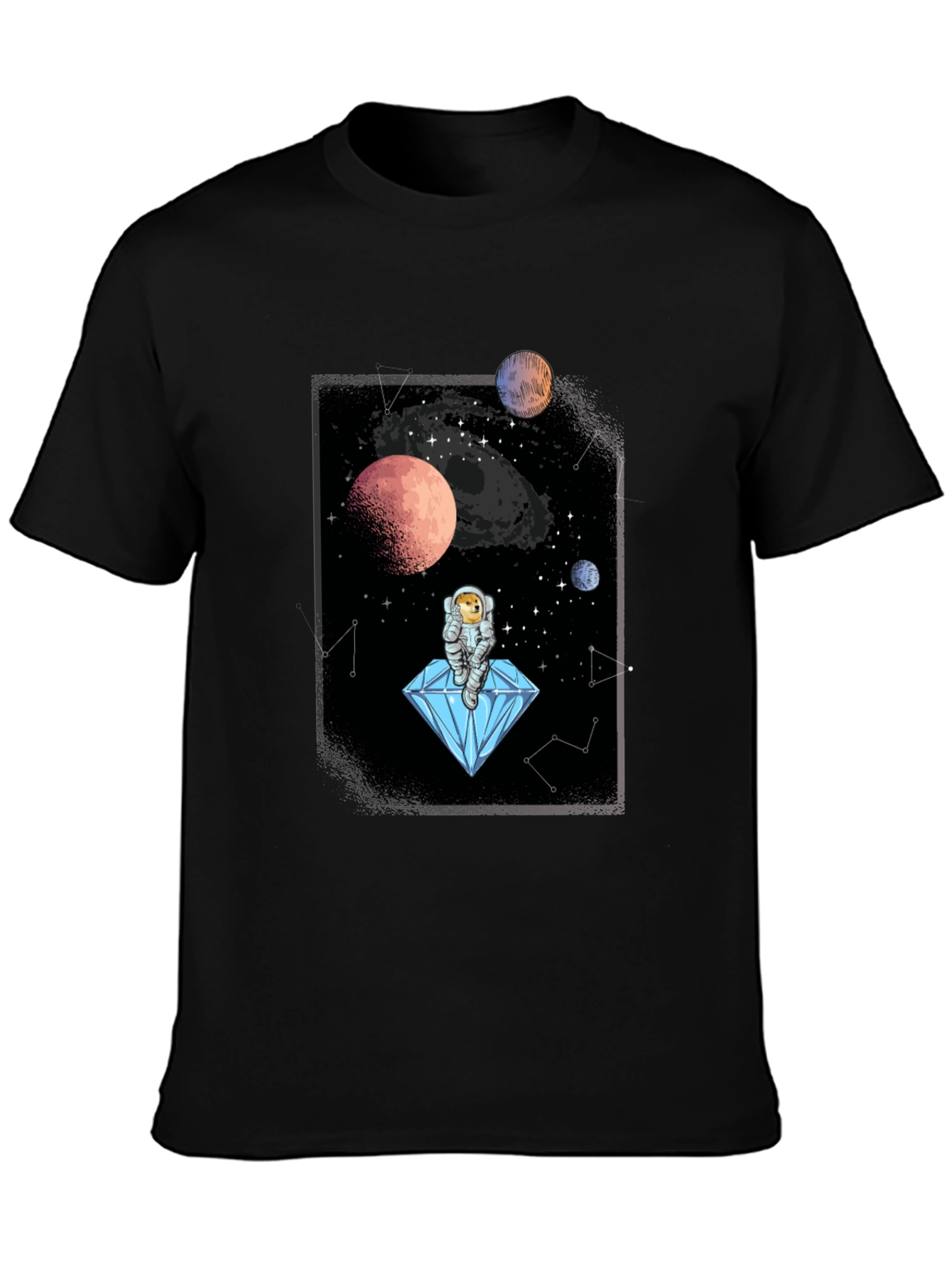 Space Doge Diamond T-Shirt
