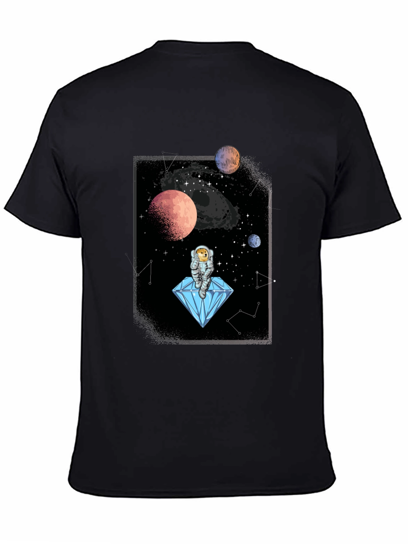 Space Doge Diamond T-Shirt