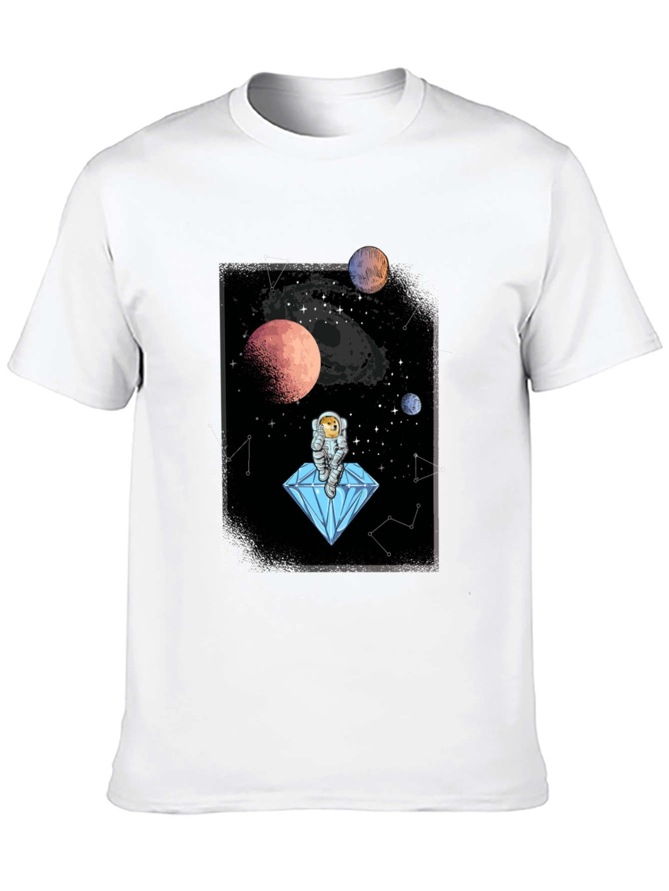 Space Doge Diamond T-Shirt