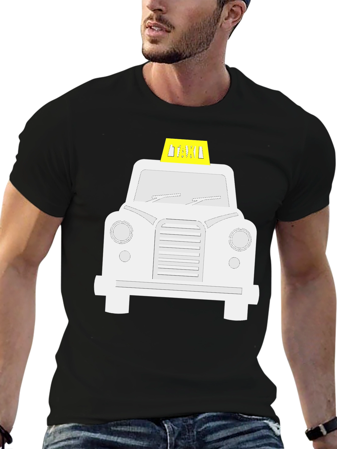 Taxi Cab T-Shirt - Classic Car Graphic Tee