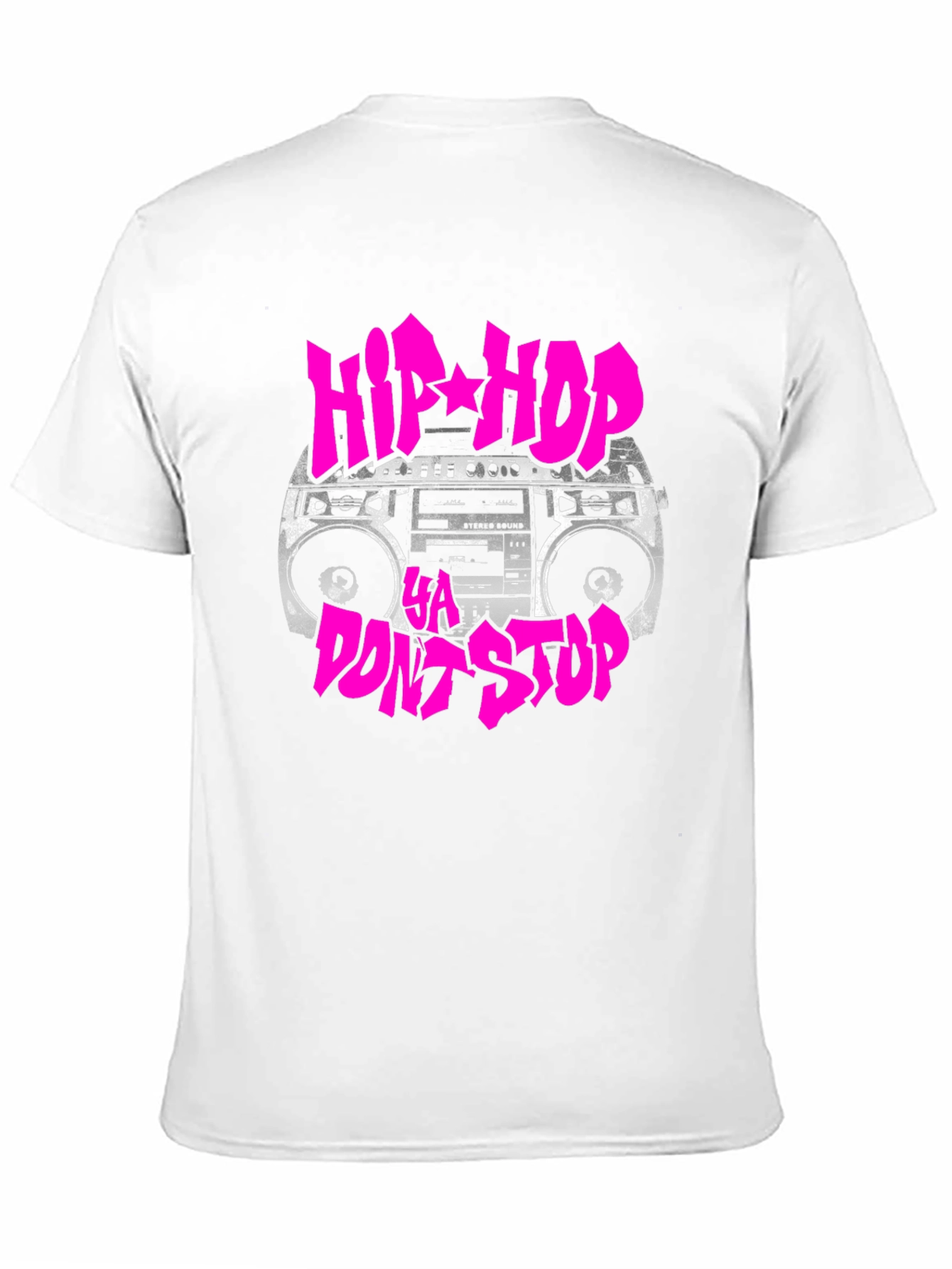 Hip Hop Ya Dont Stop Graphic T-Shirt