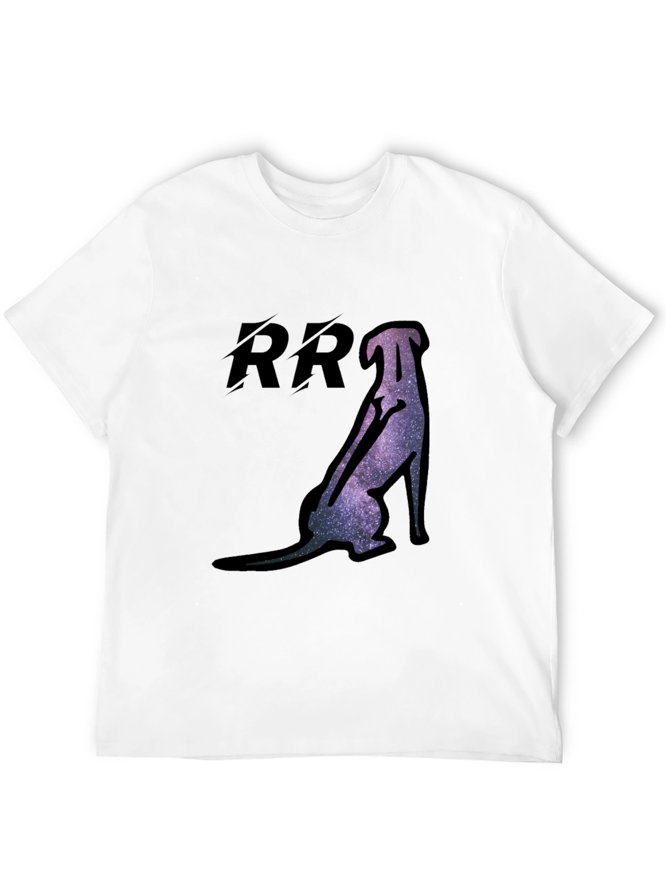Dog Galaxy Graphic T-Shirt - Cool Casual Tee