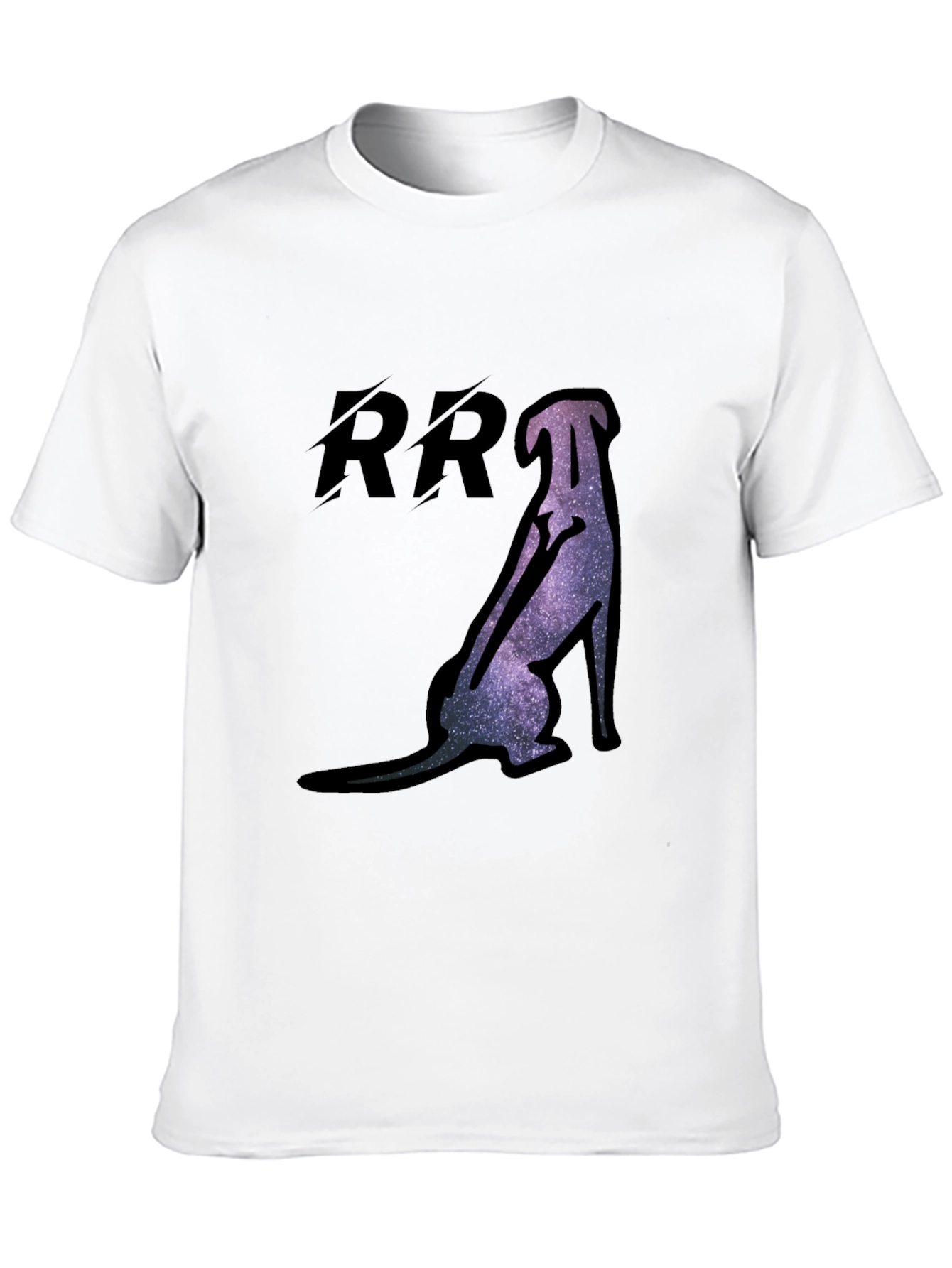 Dog Galaxy Graphic T-Shirt - Cool Casual Tee