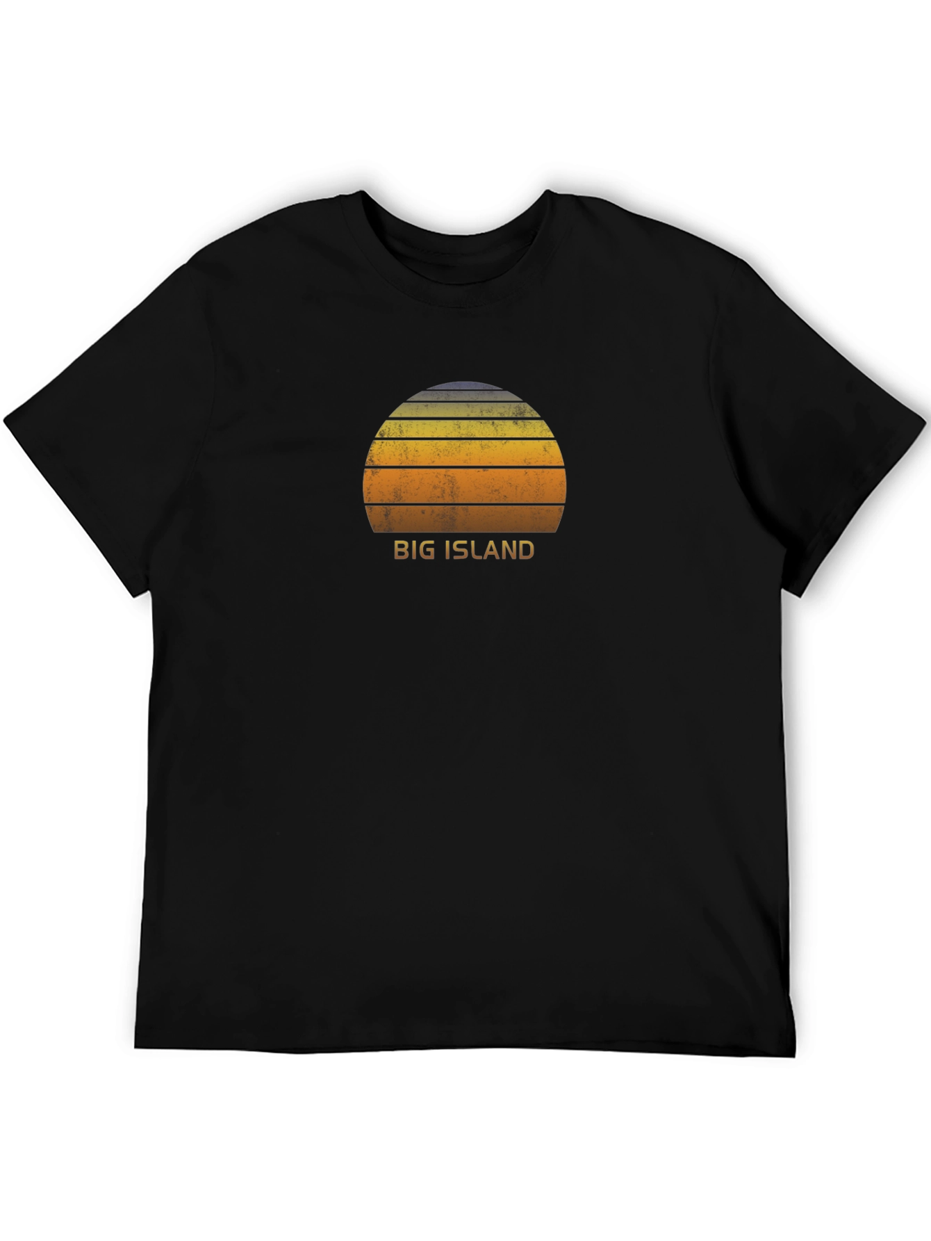 Big Island Retro Sunset Tee