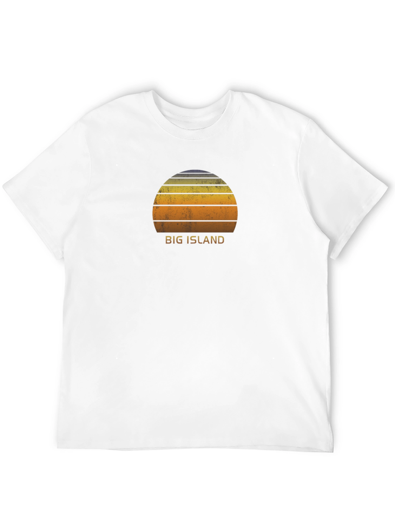 Big Island Retro Sunset Tee