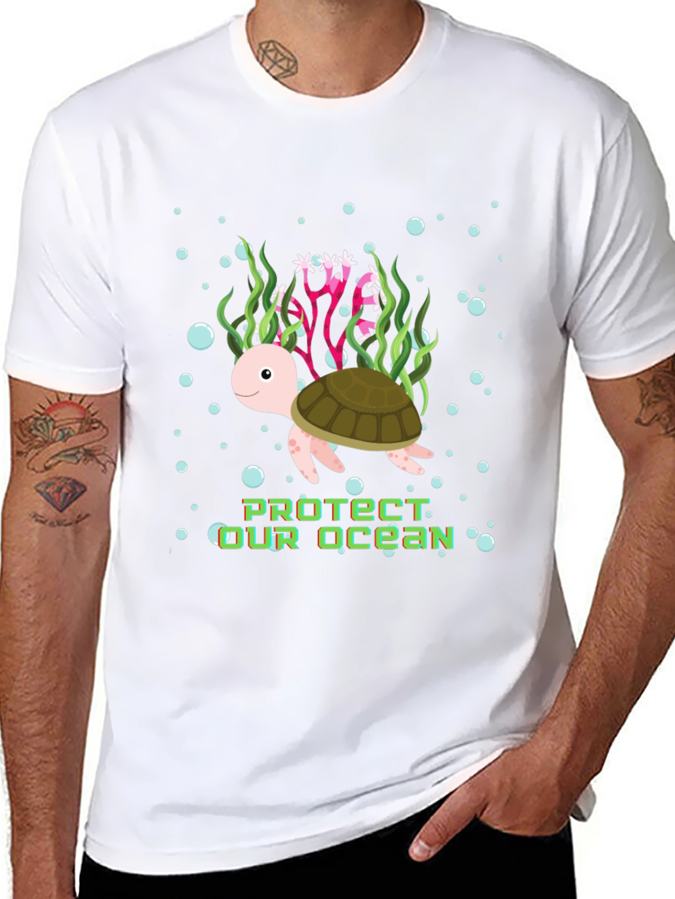 Protect Our Ocean Graphic Tee