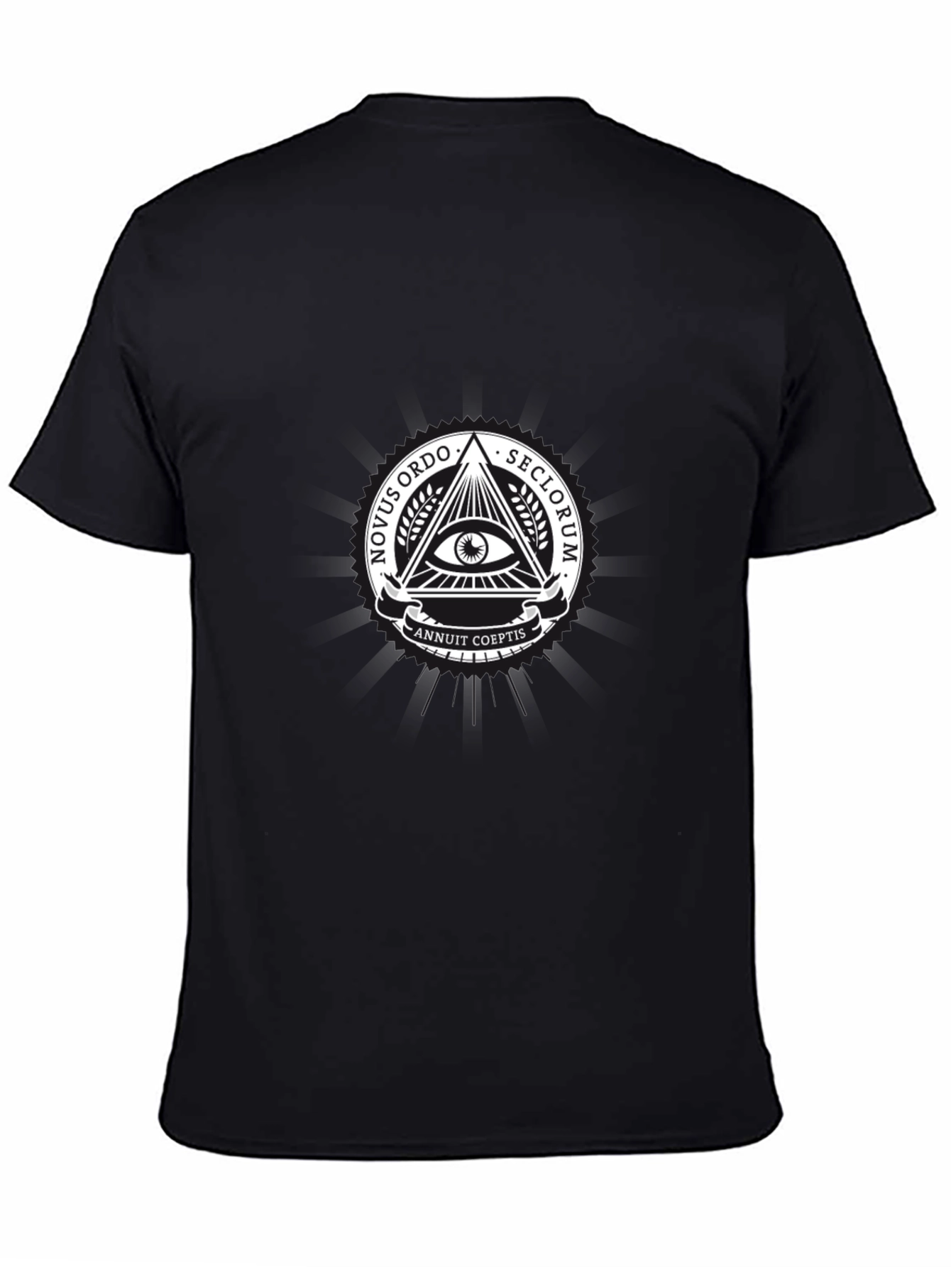 Illuminati Symbol T-Shirt - All Seeing Eye Conspiracy Tee