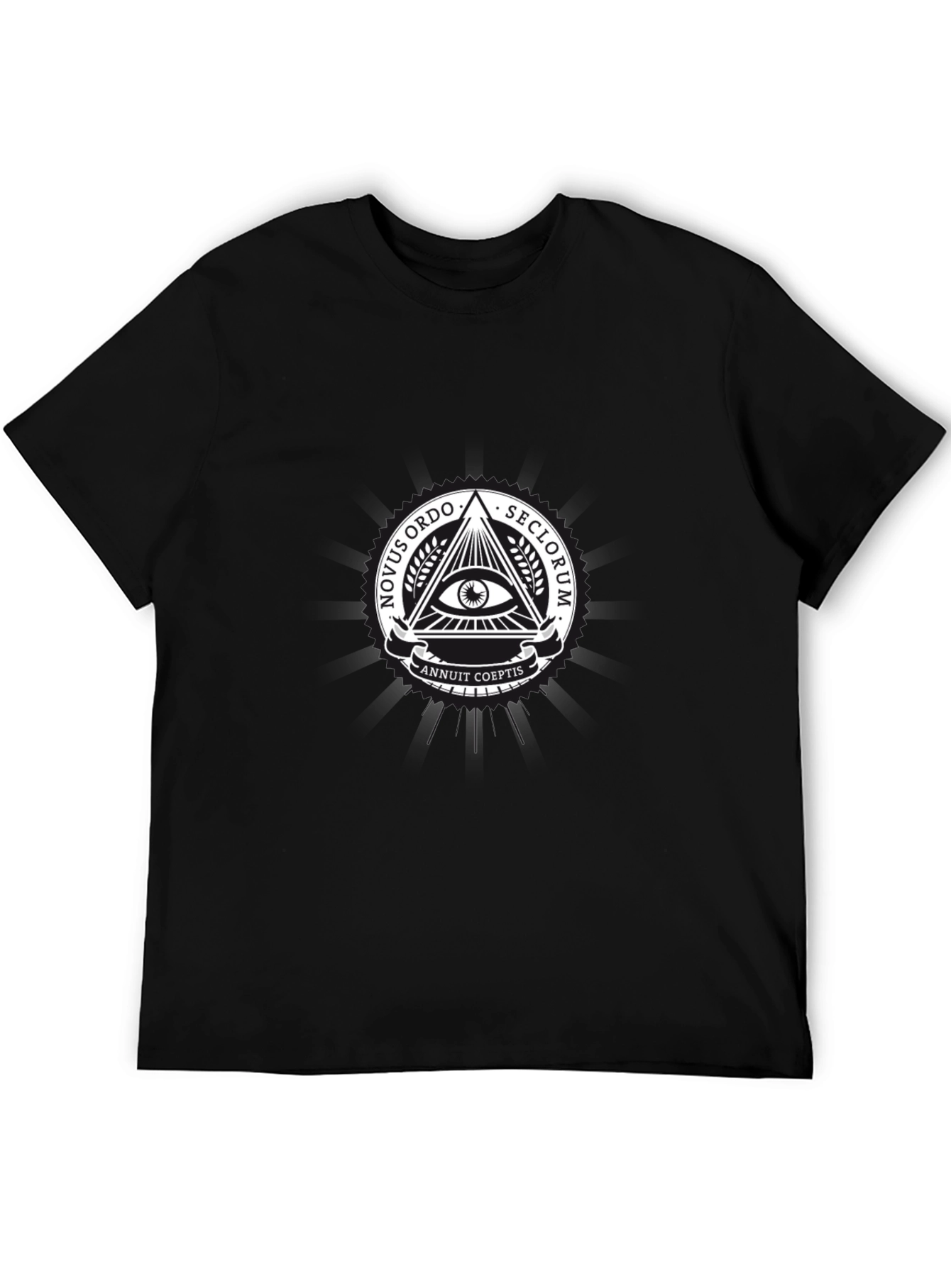 Illuminati Symbol T-Shirt - All Seeing Eye Conspiracy Tee