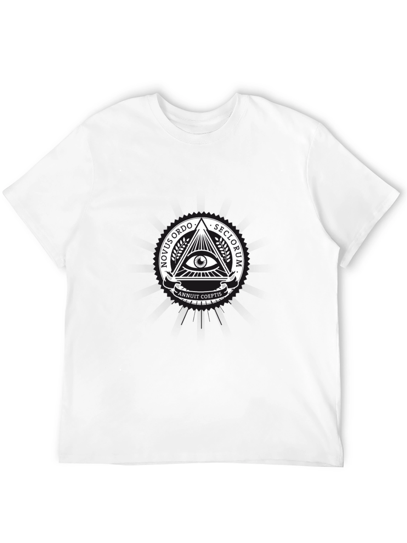 Illuminati Symbol T-Shirt - All Seeing Eye Conspiracy Tee