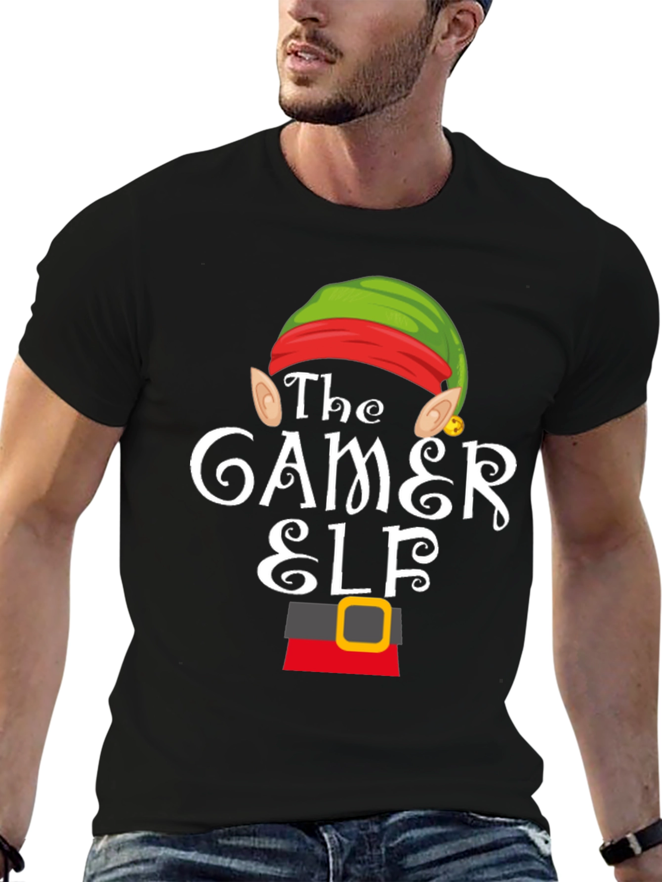 The Gamer Elf T-Shirt - Holiday Gaming Tee
