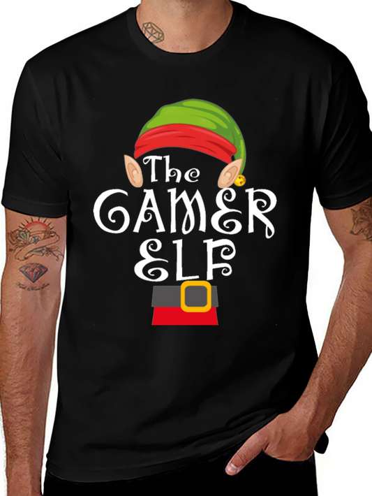 The Gamer Elf T-Shirt - Holiday Gaming Tee