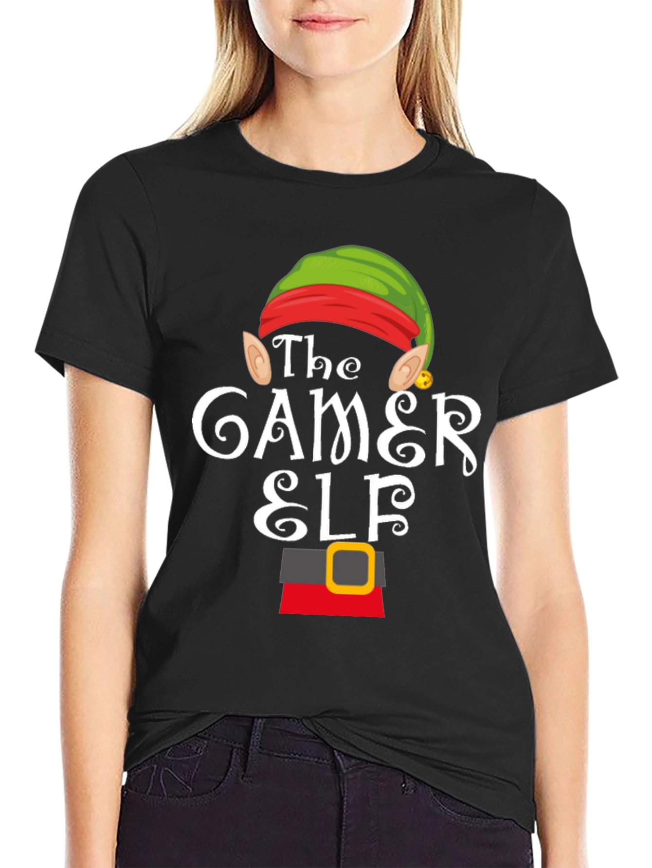 The Gamer Elf T-Shirt - Holiday Gaming Tee