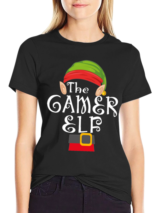 The Gamer Elf T-Shirt - Holiday Gaming Tee