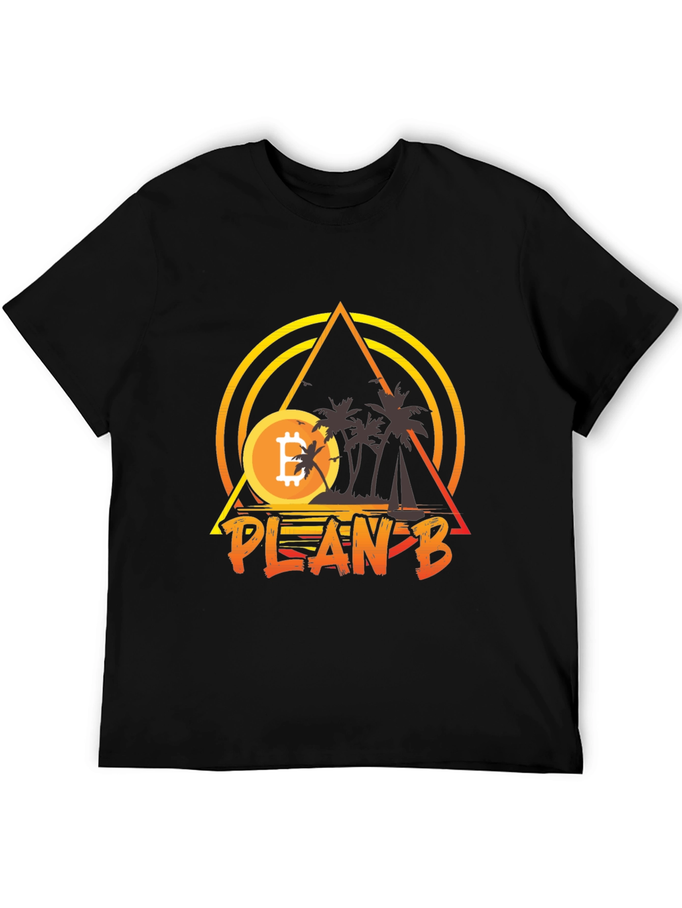 Bitcoin Plan B Graphic Tee - Crypto T-Shirt