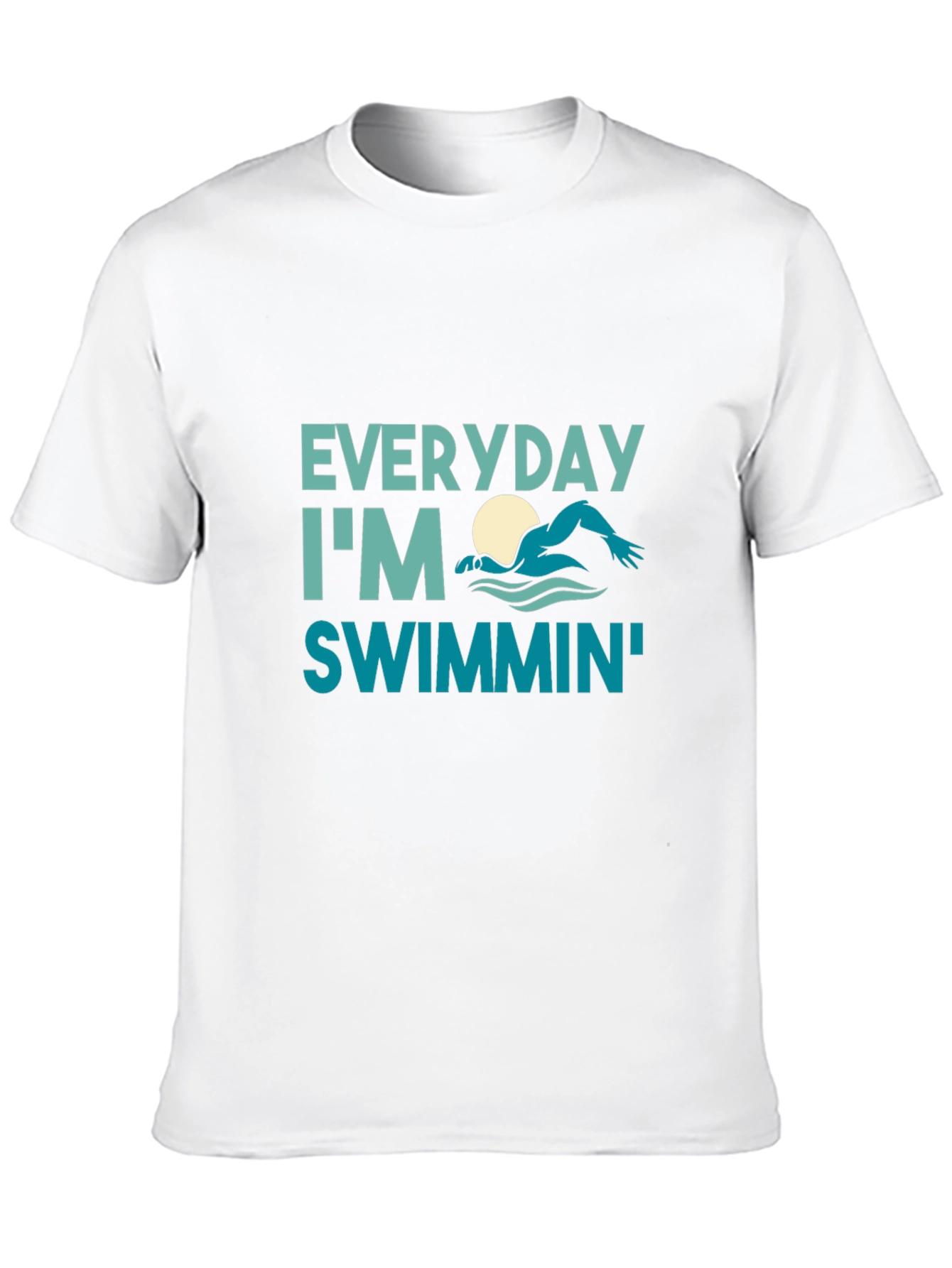 Everyday Im Swimmin Graphic T-Shirt