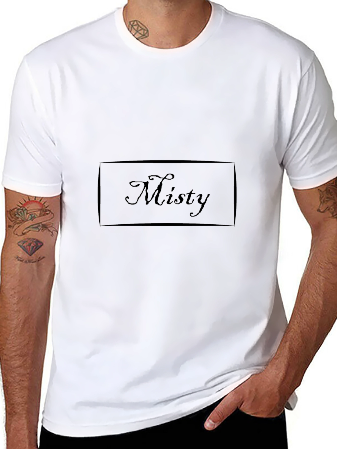 Black Misty T-Shirt