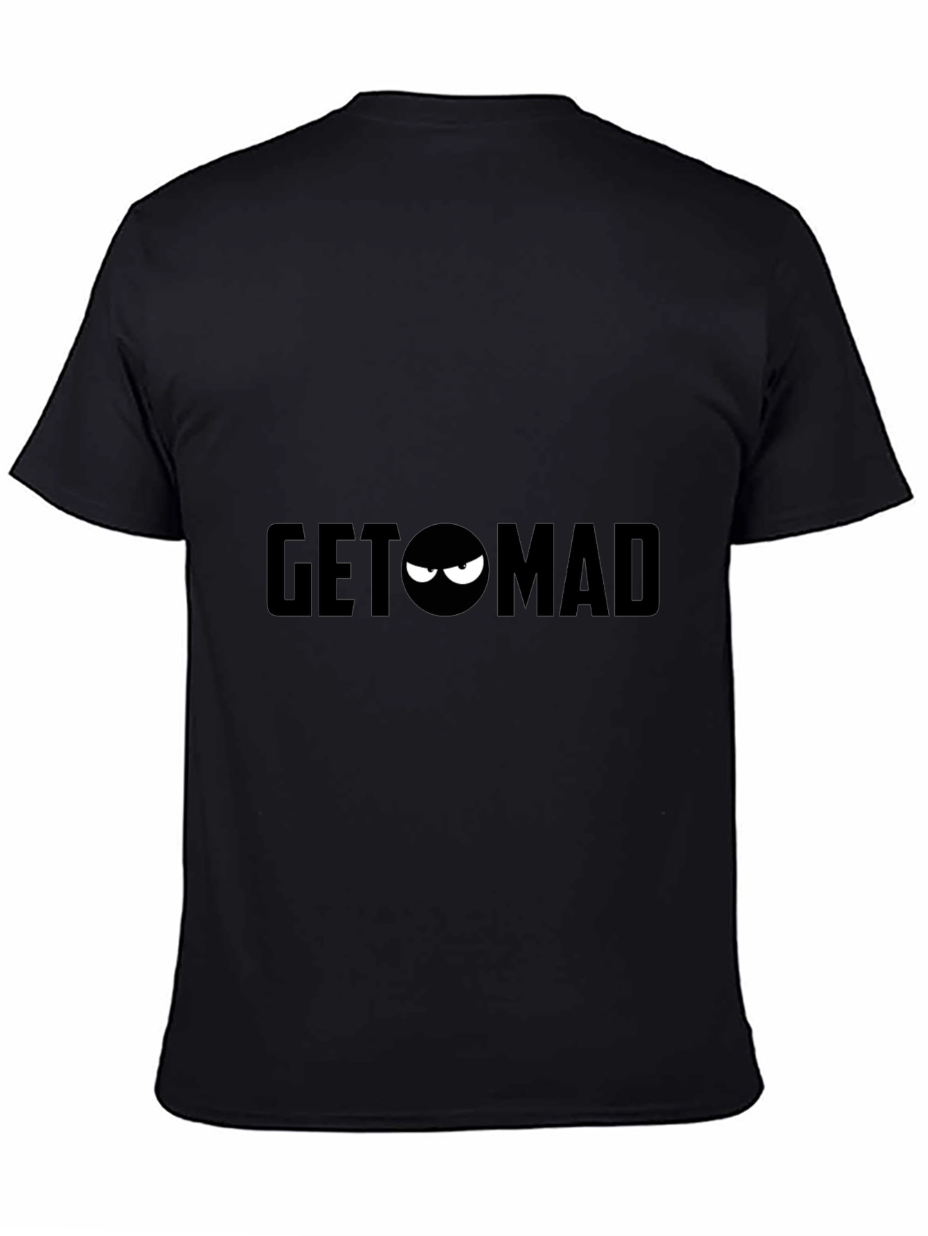 Get Mad Graphic Tee - Mens Black T-Shirt