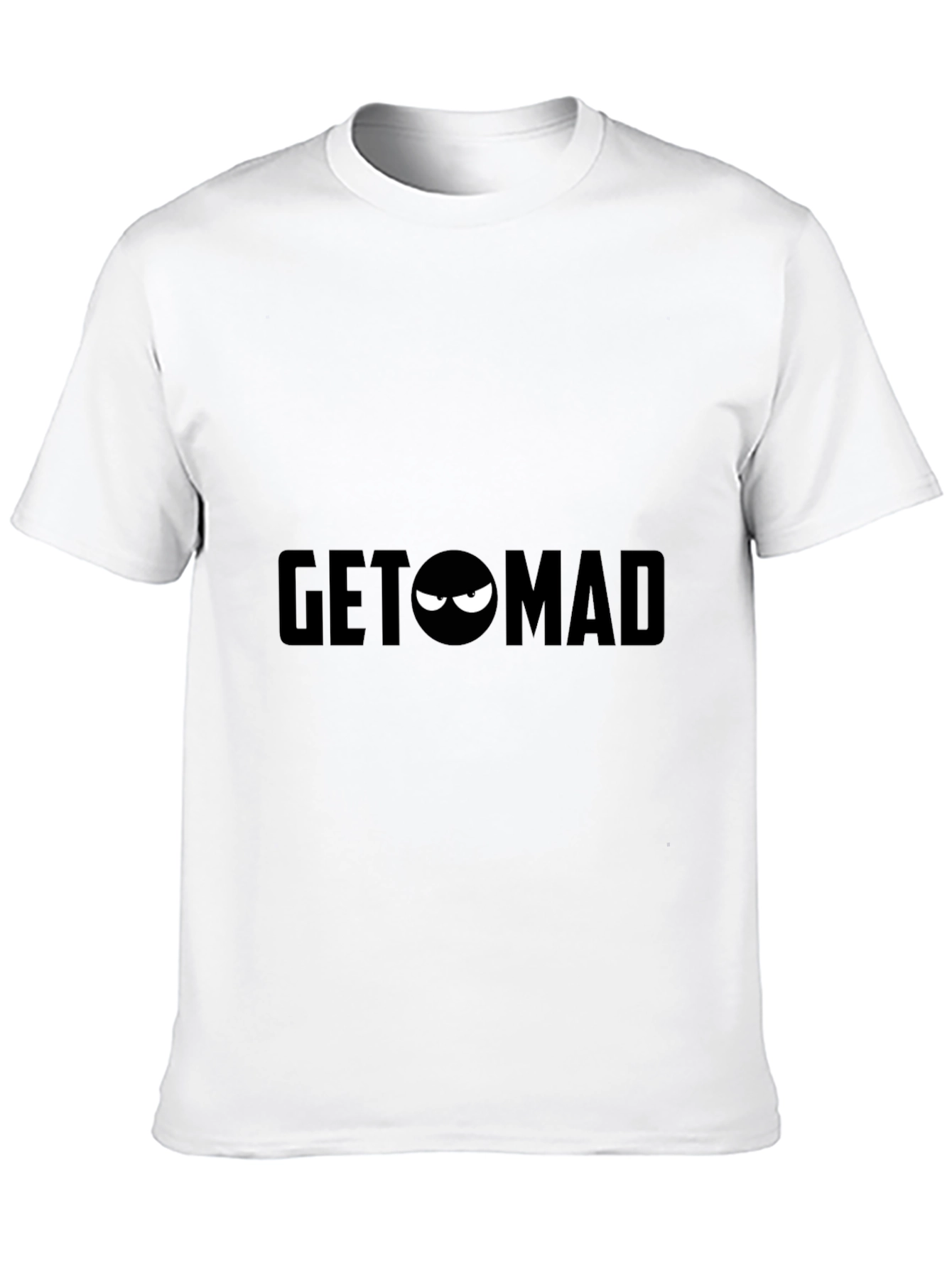 Get Mad Graphic Tee - Mens Black T-Shirt