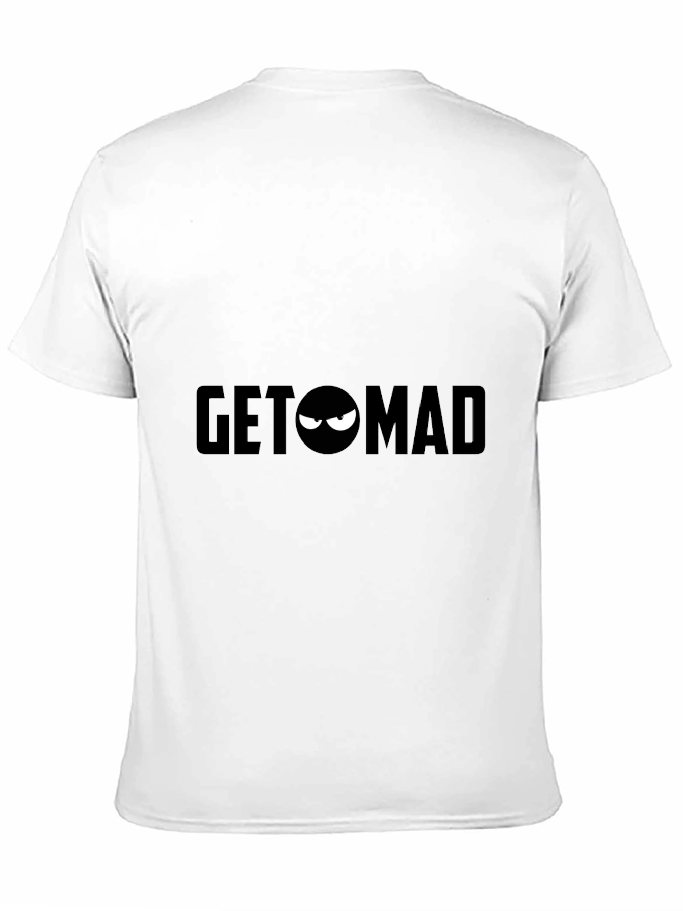 Get Mad Graphic Tee - Mens Black T-Shirt