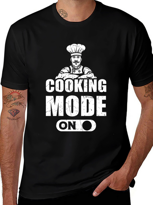 Cooking Mode On T-Shirt - Chef Graphic Tee