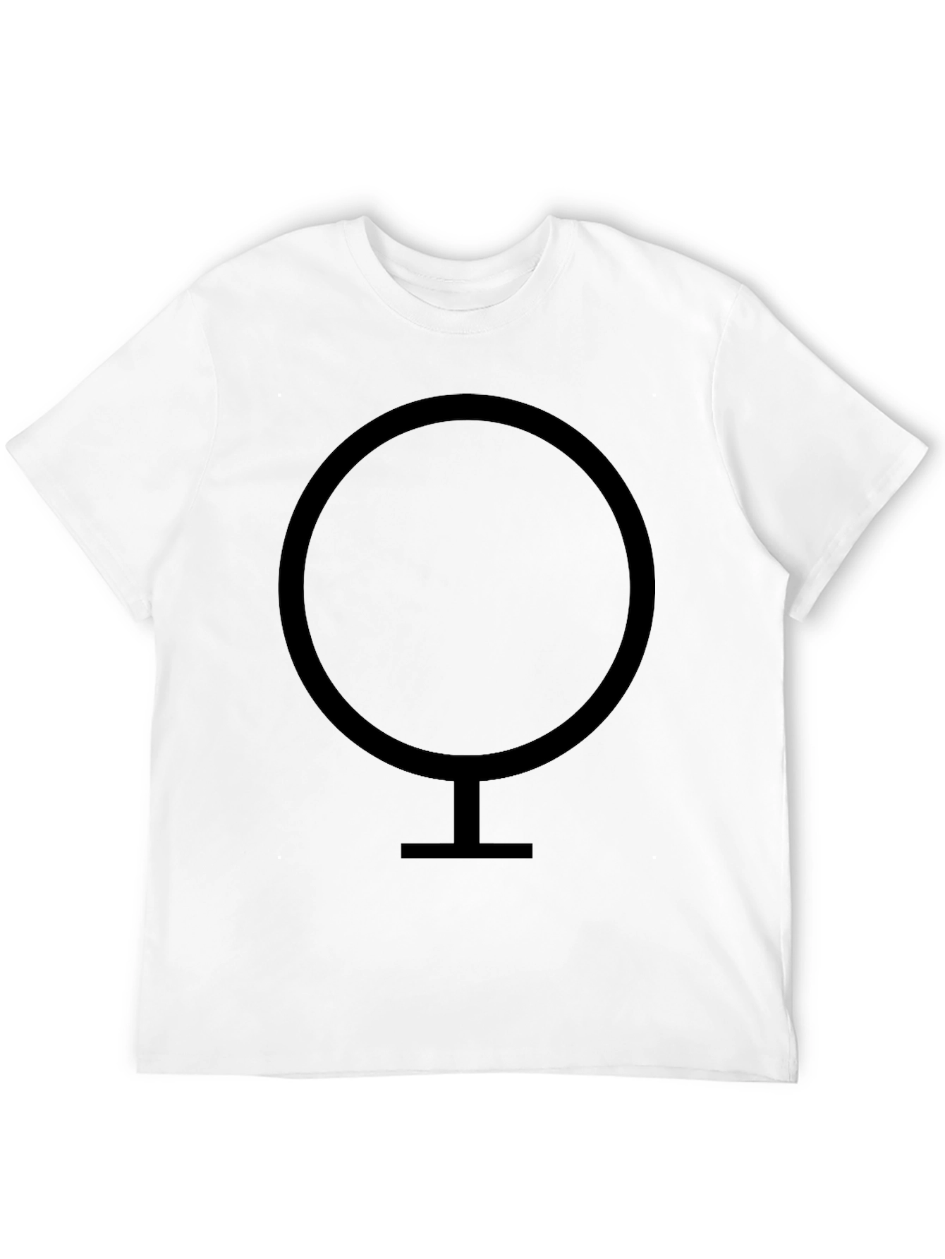 Minimalist Symbol T-Shirt - Modern Graphic Tee