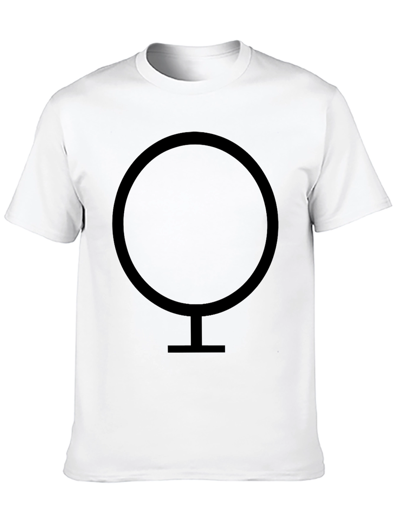 Minimalist Symbol T-Shirt - Modern Graphic Tee