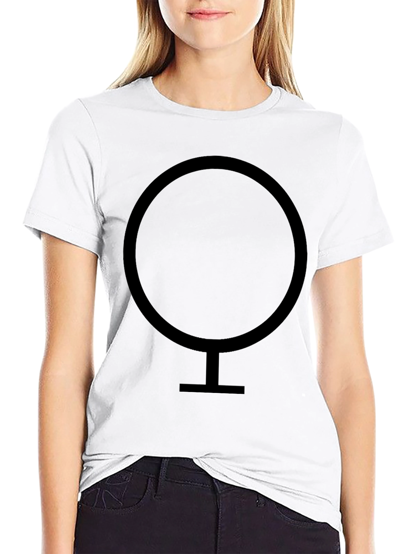 Minimalist Symbol T-Shirt - Modern Graphic Tee