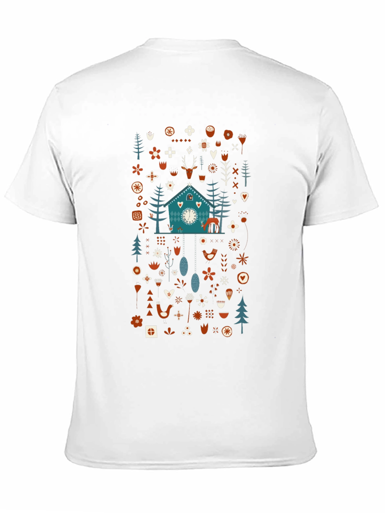 Whimsical Winter Forest Graphic Tee
