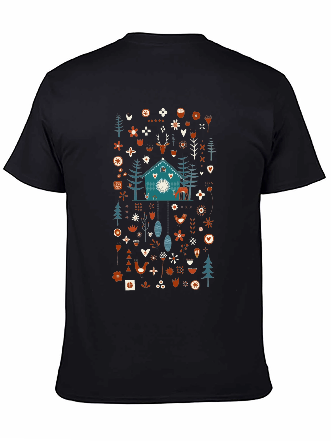 Whimsical Winter Forest Graphic Tee