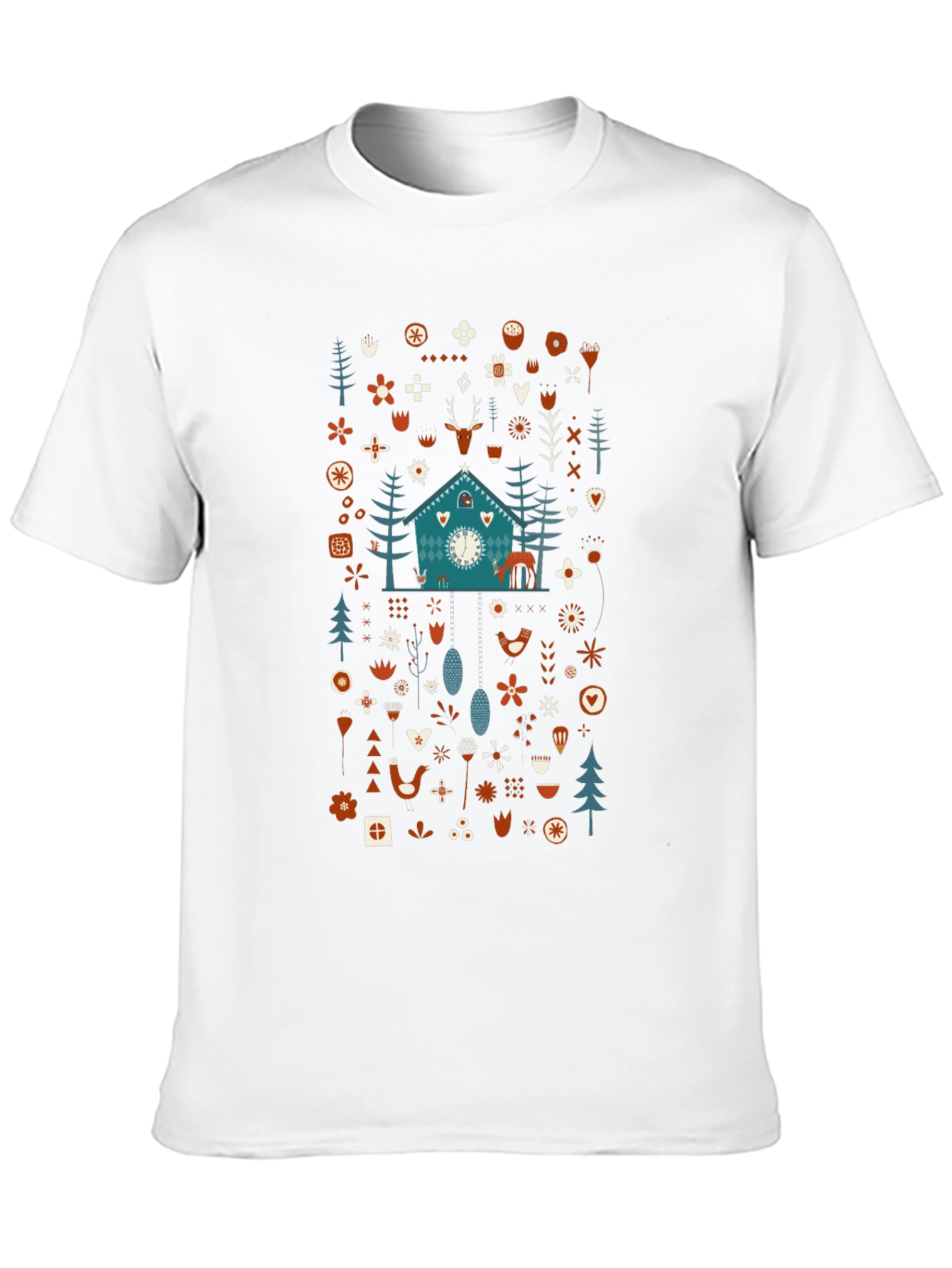 Whimsical Winter Forest Graphic Tee