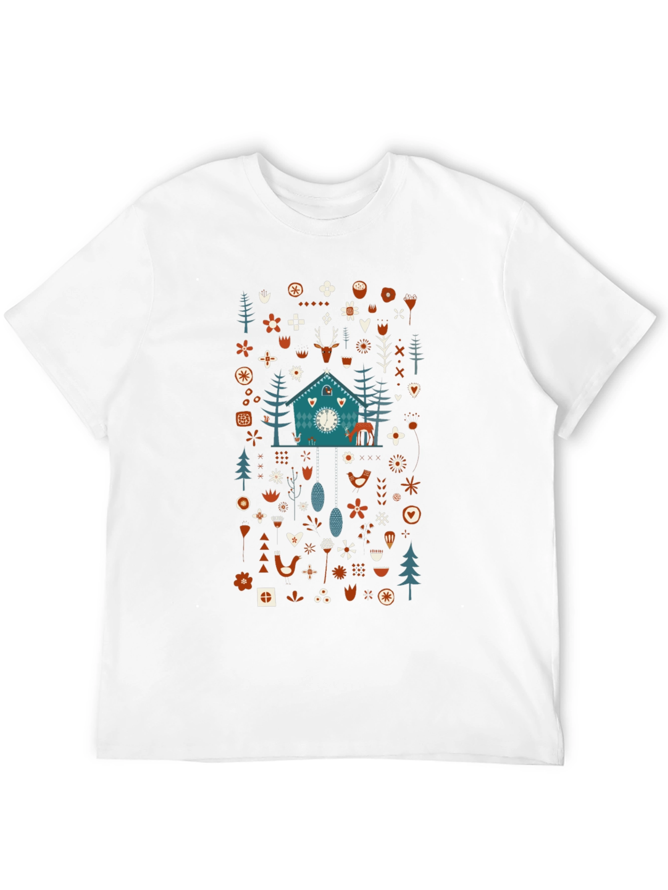 Whimsical Winter Forest Graphic Tee
