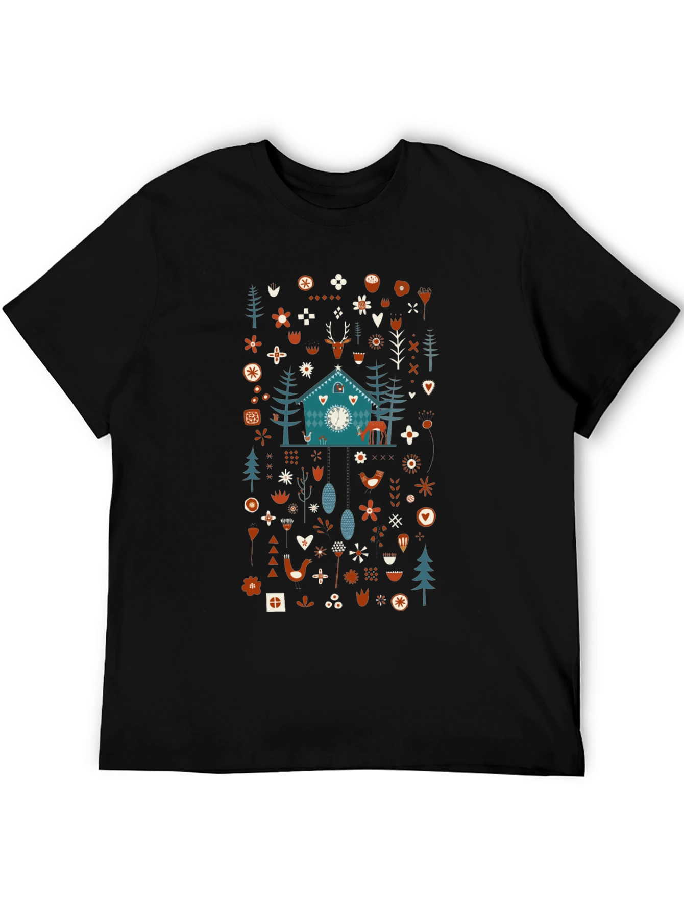 Whimsical Winter Forest Graphic Tee